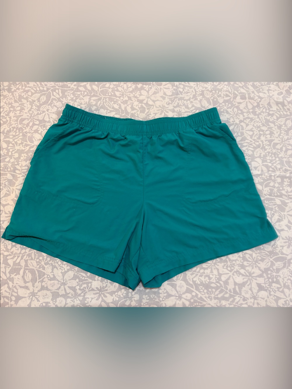 Columbia Women’s Teal Sandy River Shorts, Size M